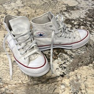 Converse high top platform US Size 4